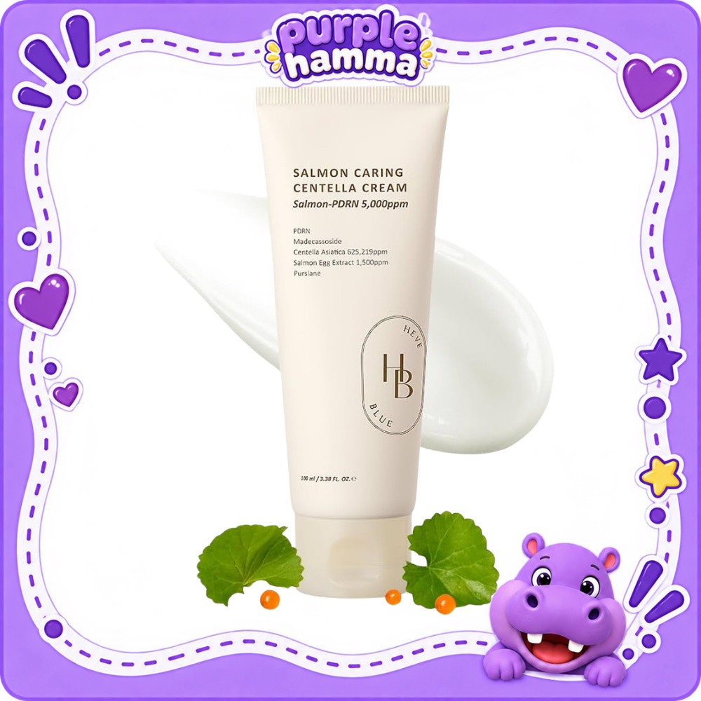 Heveblue PDRN Salmon Caring Centella Cream 100ml