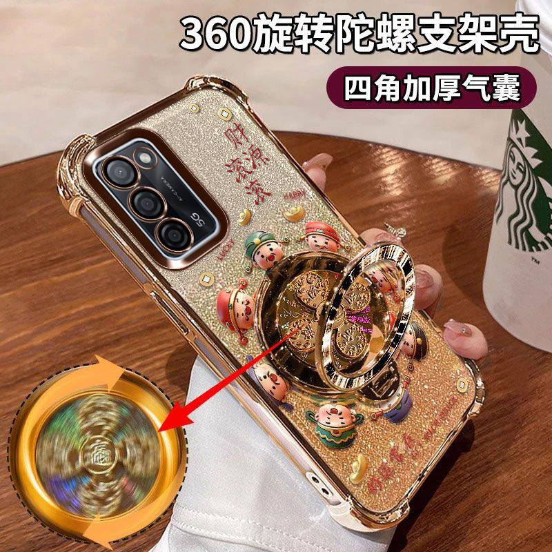 เหมาะสําหรับ oppoa56 เคสโทรศัพท์ OPPOA56S เคสป้องกันถุงลมนิรภัยกันกระแทก PFVM10 ซิลิโคนอ่อนนุ่มพร้อม