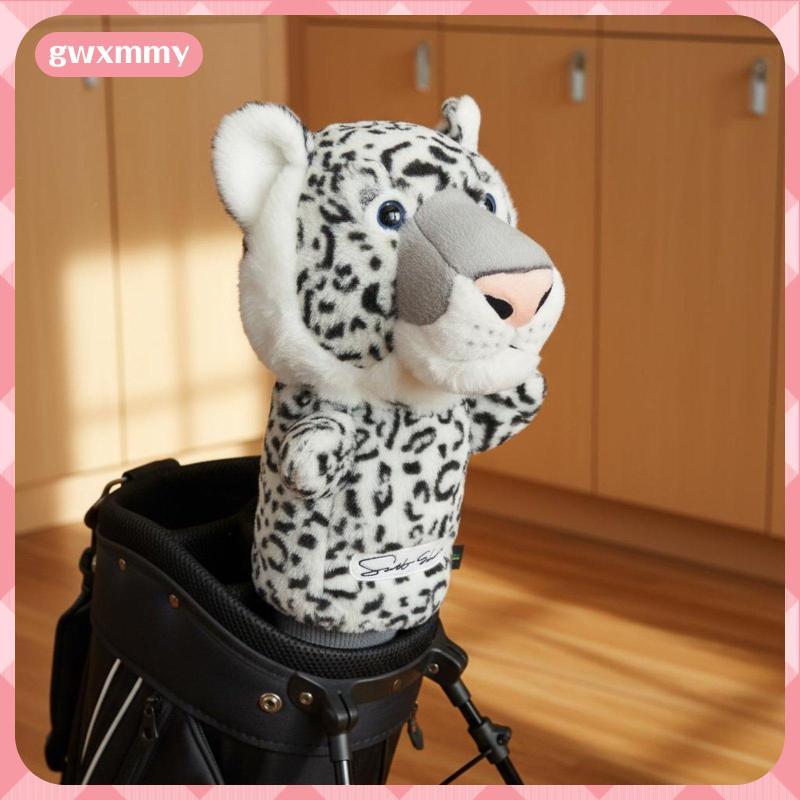 [gwxmmy] Tiger Golf Club Head Cover Cozy Cushion Golf Club Headcovers Novelty Golf Iron Protector สํ