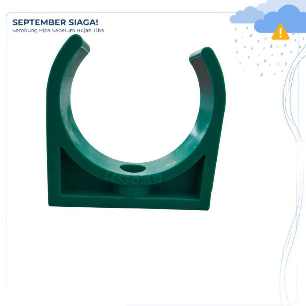 LESSO - PPR PIPE CLAMP - PIPE CLAMP 20-50MM 1/2-1" / 71430 71431 71432 71433 71434