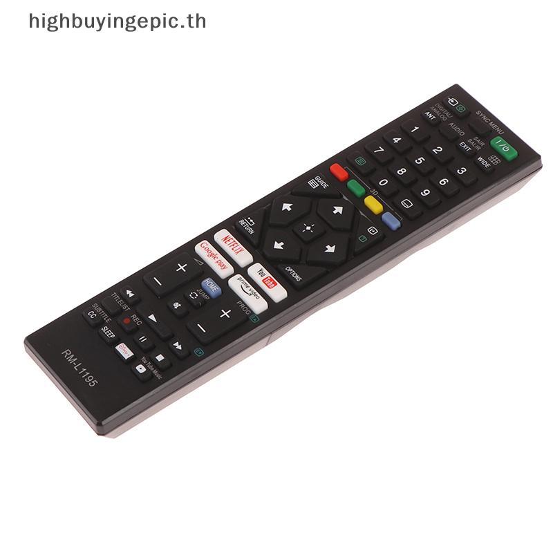 HETH Universal สมาร์ททีวีรีโมทคอนโทรลสําหรับ LCD LED Bravia TV RM-L1195 RM-YD005 RM-YD092 RM-YD089 R
