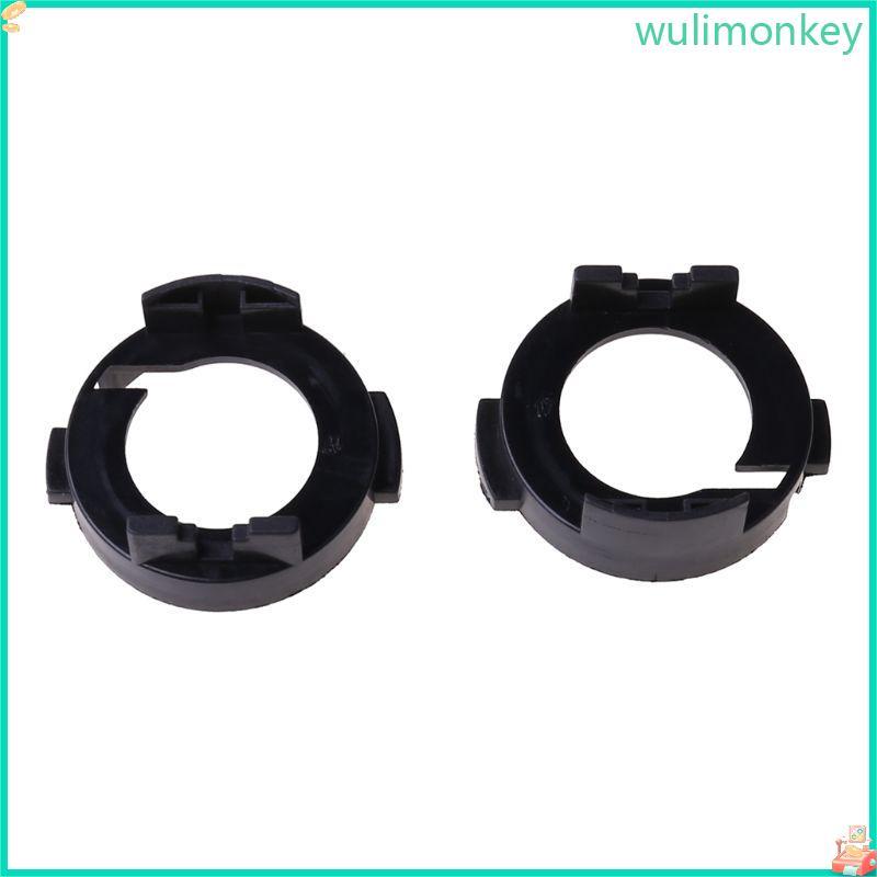 WU ฐานอะแดปเตอร์ H7 LED ไฟหน้าหลอดไฟ Retainers ซ็อกเก็ตสําหรับ Forte Koup 2014-2016 2012-2017 2x