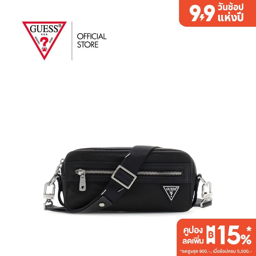 GUESS MEN ครอสบอดี้ รุ่น HMBENYP6250 สีดำ