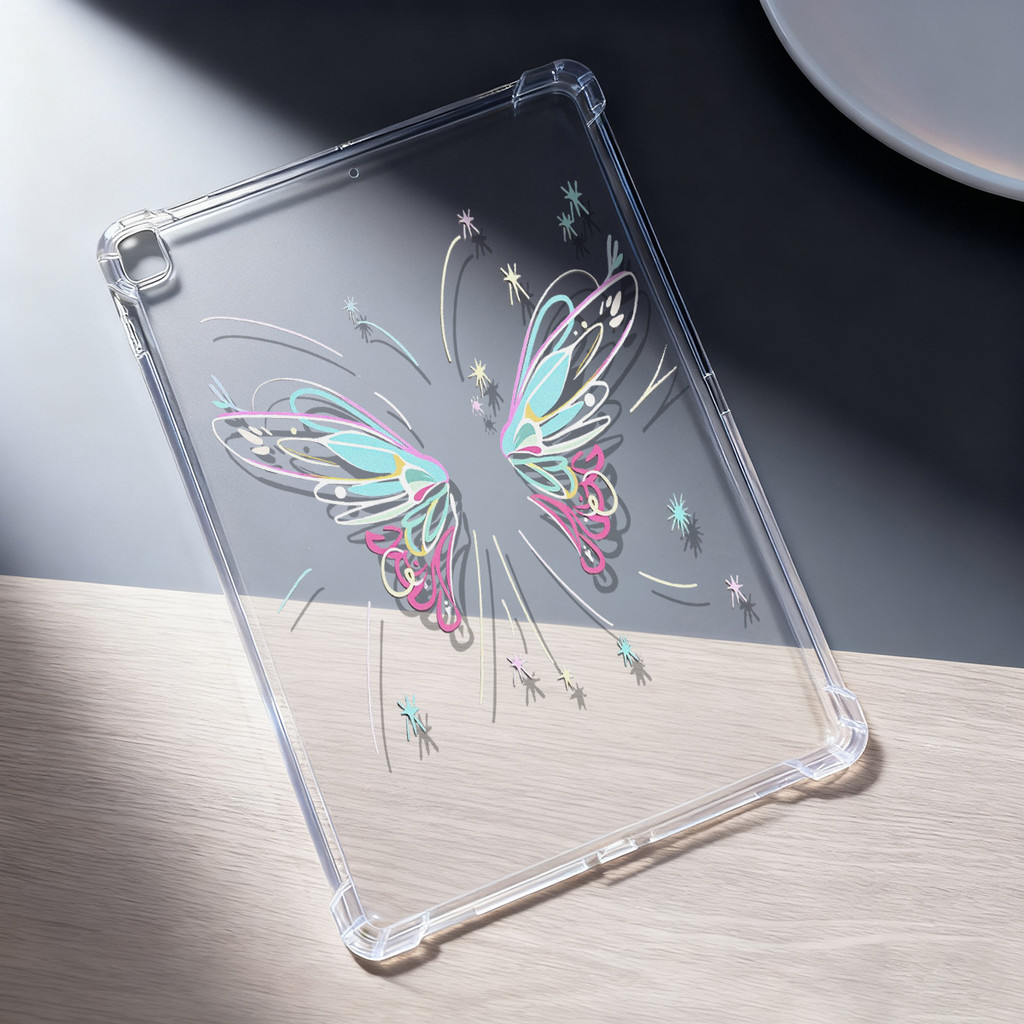 เคสอะคริลิกใส For Samsung Galaxy Tab A9 AS6 SS12 A8 S8 S10 S9 P620 Plus P610 P613 P619 Lite FE P615 