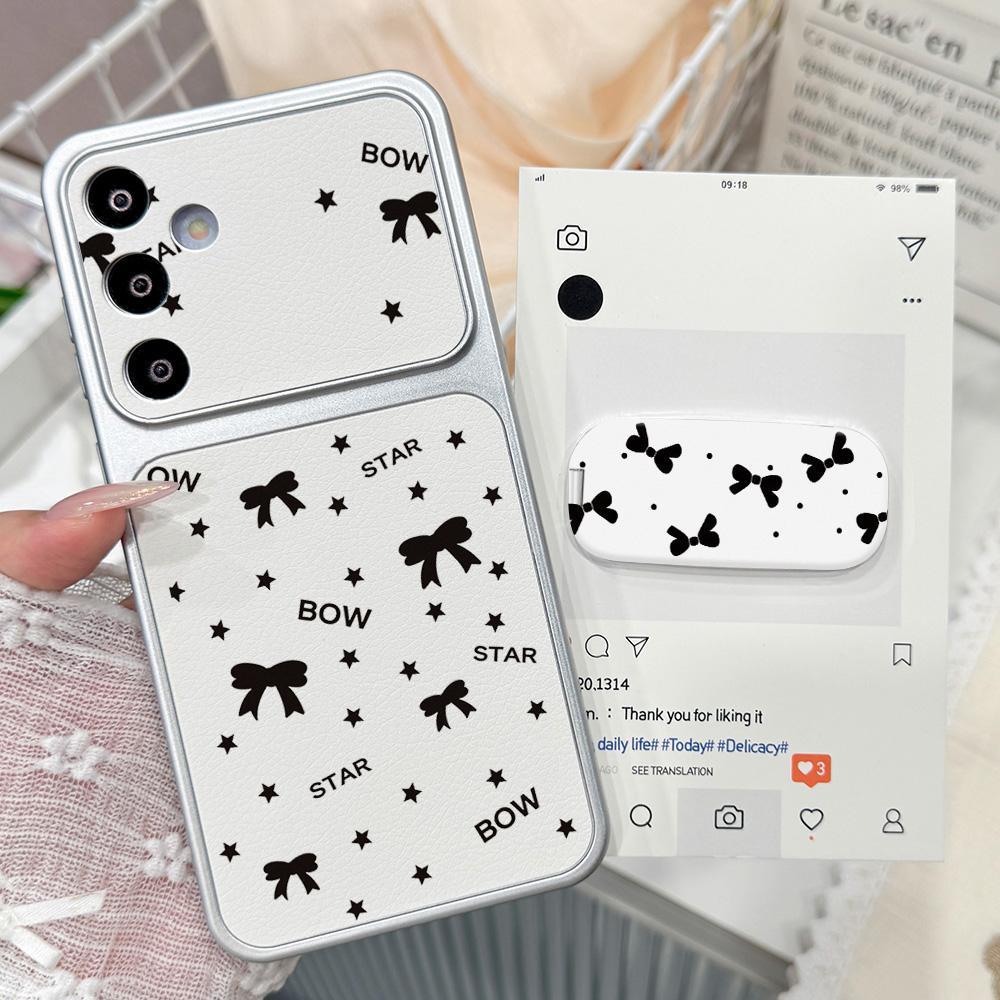 Bow เคส For Samsung A07 A37 A17 A56 A57 A55 A16 A27 A06 A54 A35 A36 A05S A14 A53 S25 FE A26 S24 A15 A52 A25 A23 A34 A24