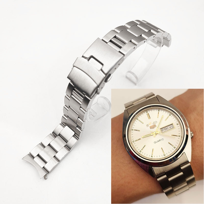 นาฬิกา ผู้ชาย seiko ของแทั นาฬิกาเด็กผู้หญิง สายนาฬิกาสแตนเลส Seiko Seiko No. 5 NXS73K1 SNXS75 SNXS7