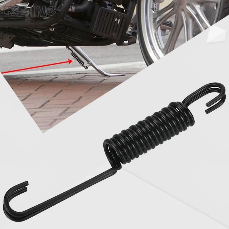 อุปกรณ์เสริมรถจักรยานยนต์ขาตั้งด้านข้างฤดูใบไม้ผลิสําหรับ KAWASAKI ZRX1100 ZRX 1100 1999 2000 สแตนเล