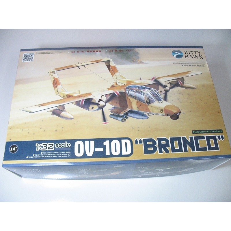 Kitty Hawk 32003 1/32 OV-10D" Bronco Assembly รุ่น New