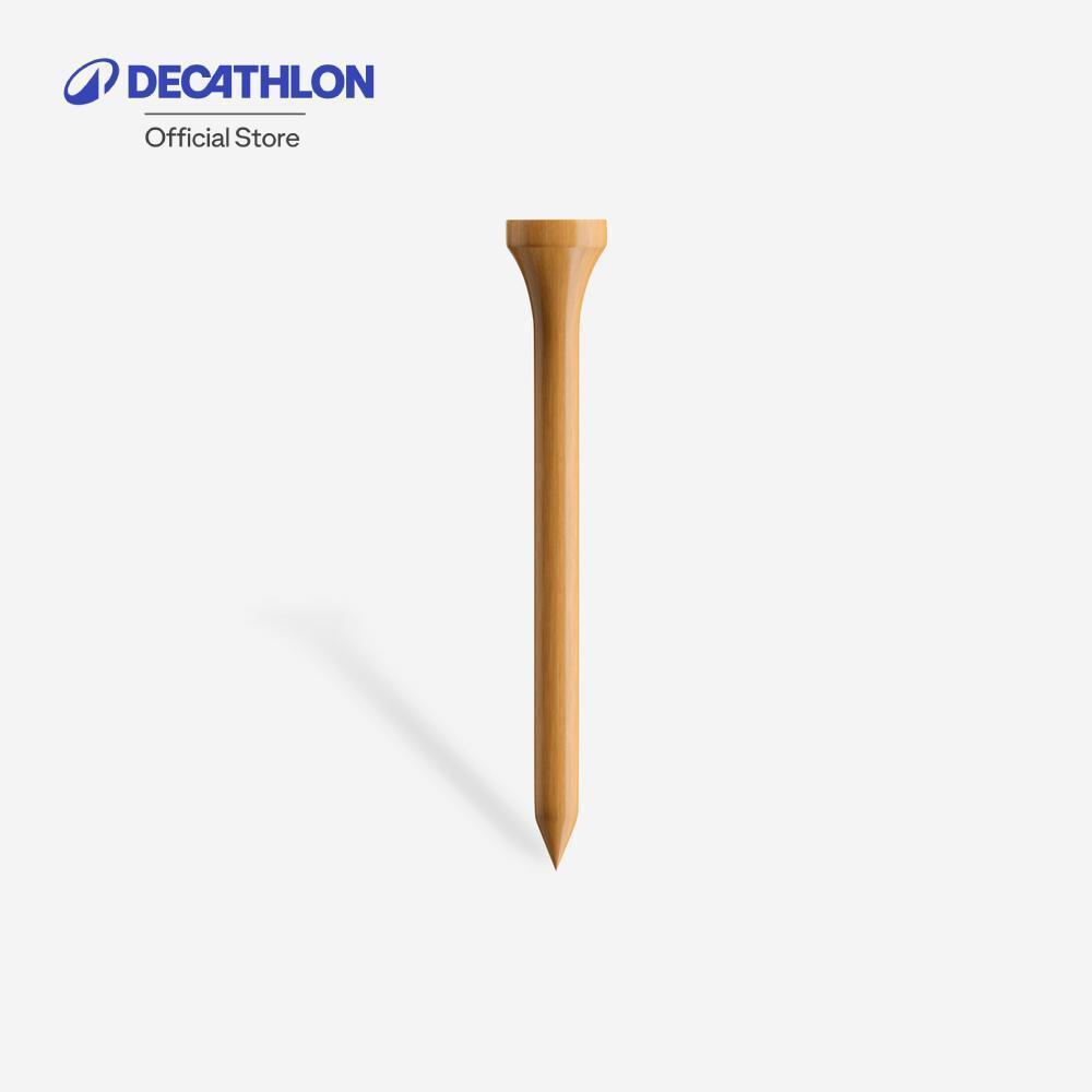 Decathlon Golf Tees X100 Bamboo 70 Mm ทีตั้งลูกไม้ไผ่ รุ่น 900 ขนาด 70 มม. จำนวน 100 ชิ้น