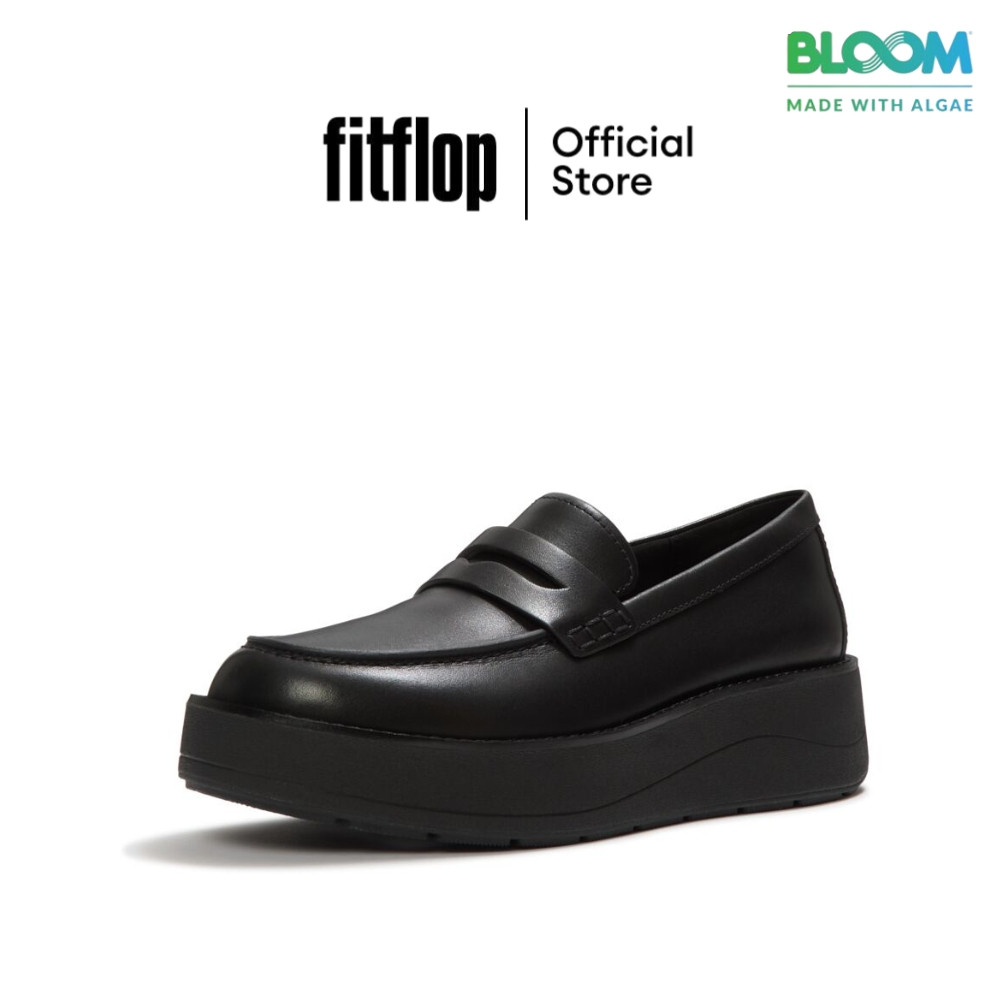 FITFLOP GEN-FF ROAM LEATHER LOAFERS รองเท้าโลฟเฟอร์ผู้หญิง รุ่น AAS-001 สี BLACK