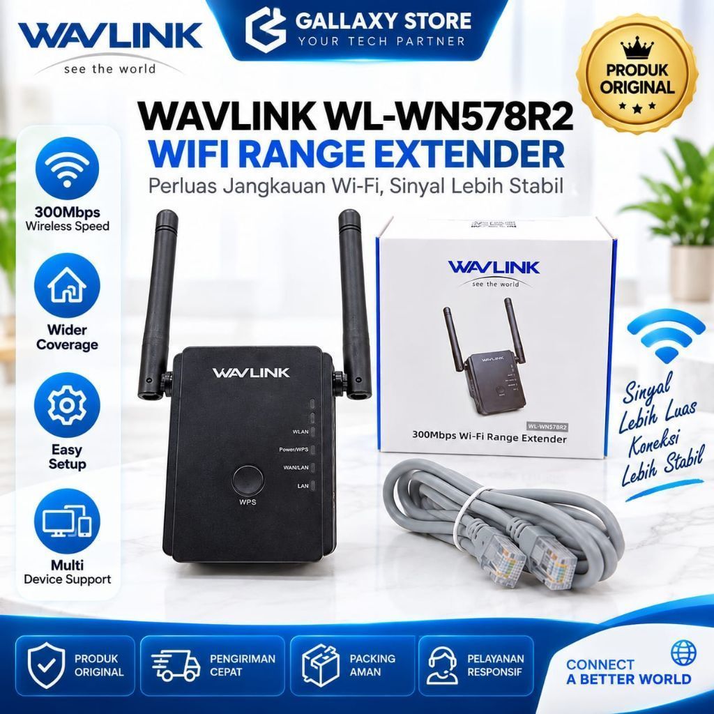 WAVLINK WL-WN578R2 WIFI RANGE ภายนอกป้ายเร็วขึ้น