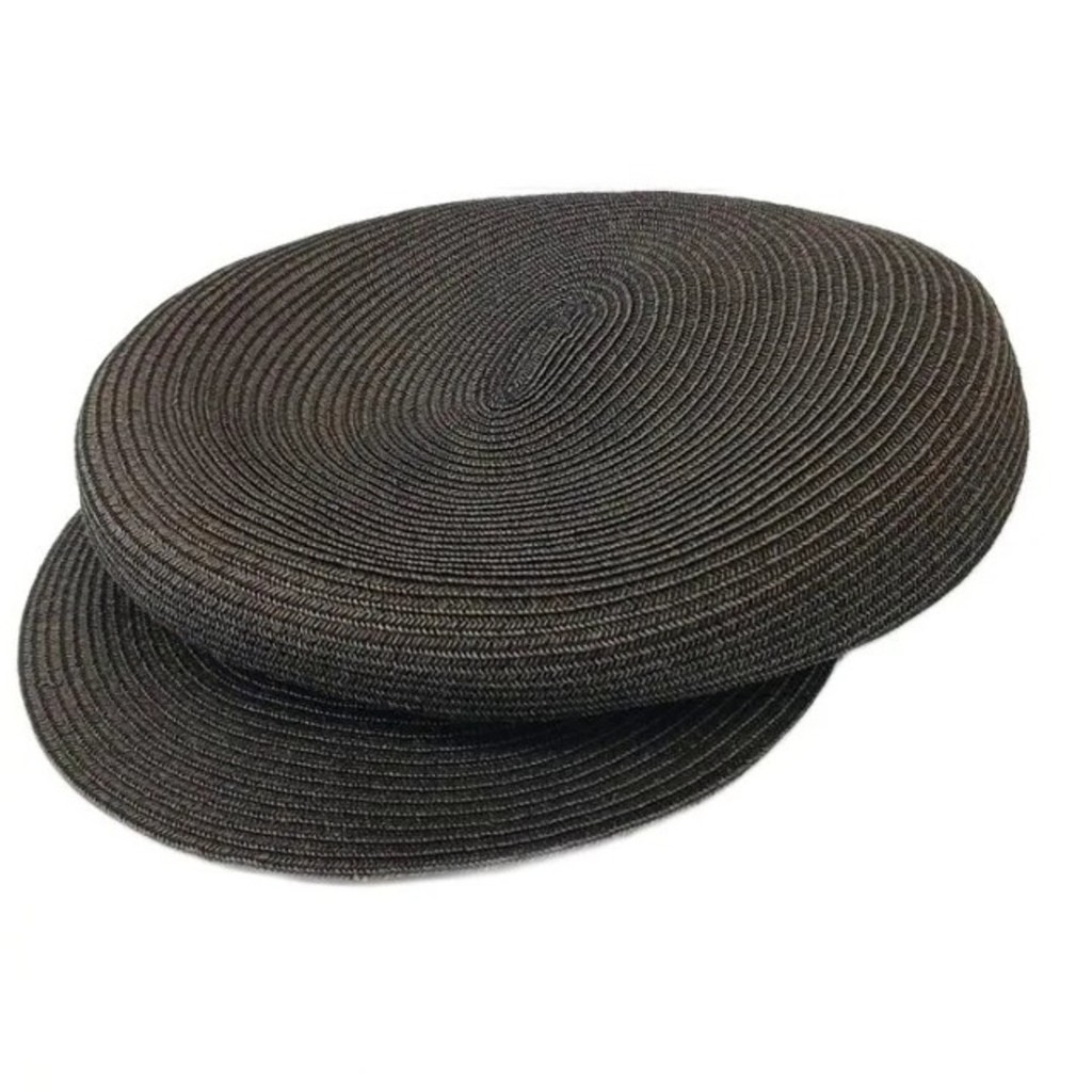 CA4LA Hat Newsboy Cap Asymmetrical black Direct from Japan Secondhand