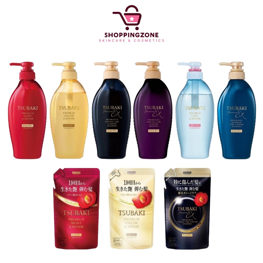 [1 ขวด] [เลือกสินค้า] Shiseido Tsubaki Shampoo / Conditioner / Treatment / Dry Shampoo ชิเชโด้ ซึบากิ แชมพู ครีมนวด