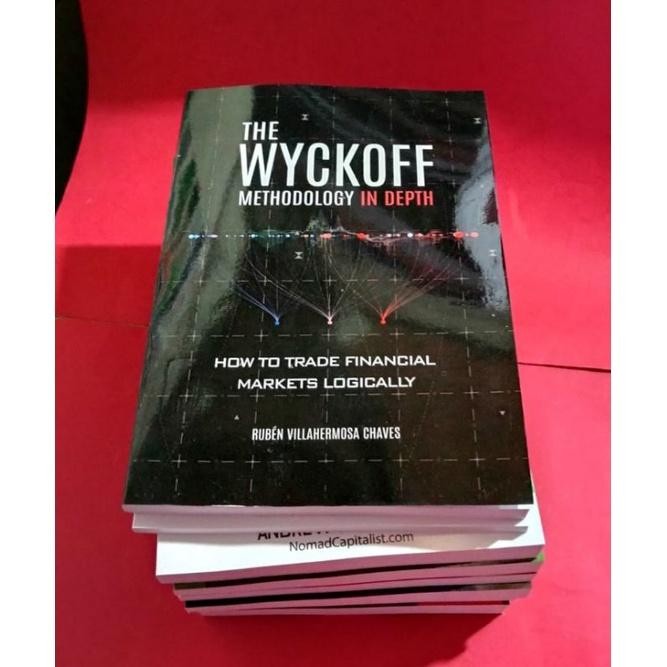 หนังสือทางกายภาพ The Wyckoff Methology ในความลึกโดย Ruben Villahermosa