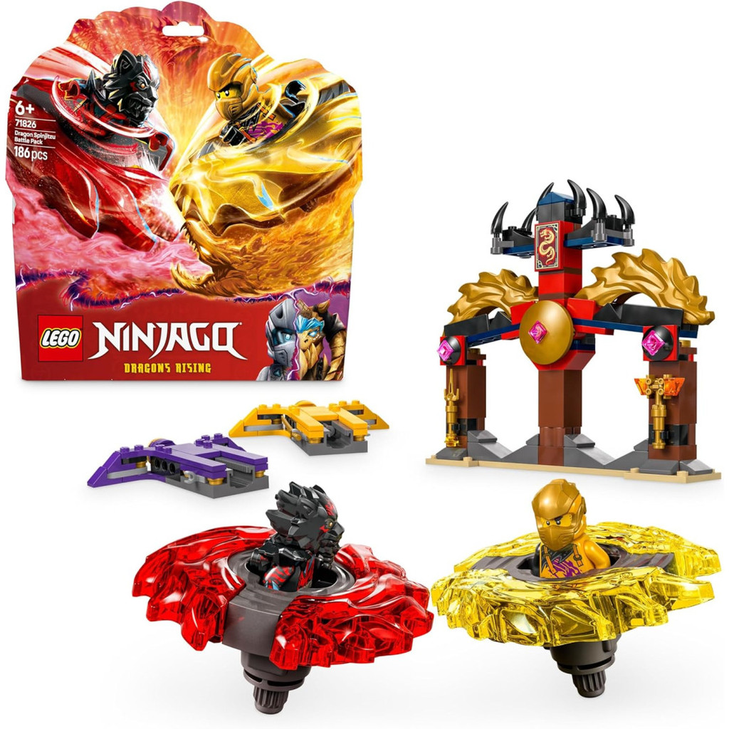 LEGO NINJAGO Dragon Spinjitzu Battle Pack NEW 2025 (71826)