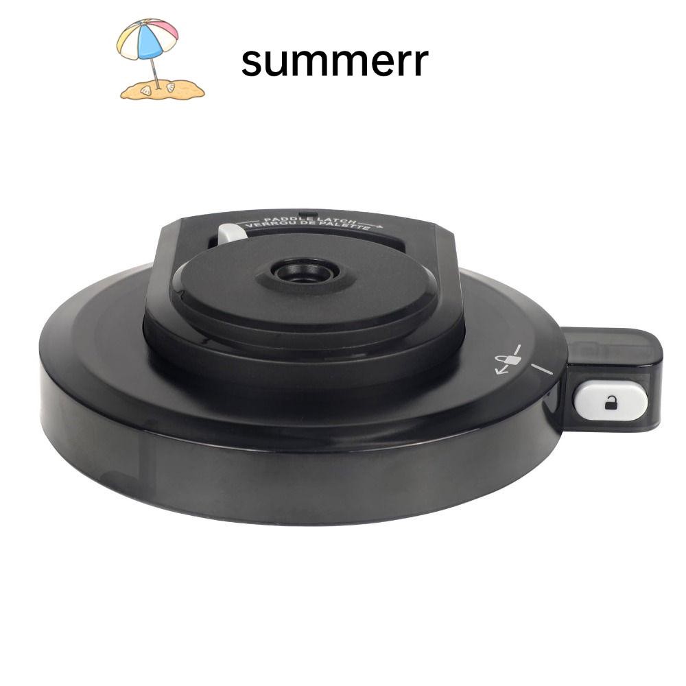 SUMMERR สําหรับ Creami Deluxe ฝาปิด, BPA ฟรีเปลี่ยนฝาครอบชามด้านนอก, พรีเมี่ยมนํากลับมาใช้ใหม่ Water