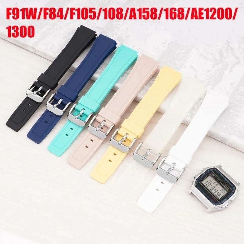 สายนาฬิกา Casio F-105W-1A F-91W F-94WA Premium