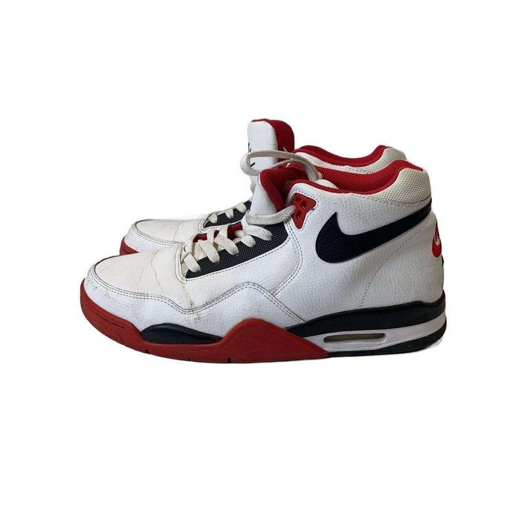 NIKE low cut sneakers FLIGHT Legacy white BQ4212-100 28 cm leather Direct from Japan Secondhand