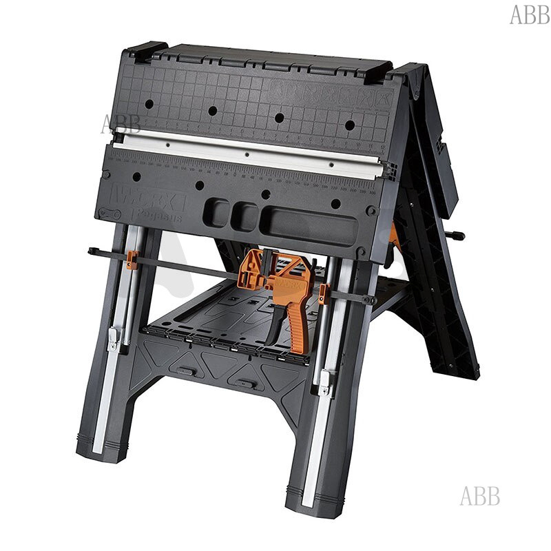 🎉WX051 ลดราคาครั้งใหญ่ โต๊ะทำงานอเนกประสงค์ WORX  Multi Sawhorse Quick Clamps