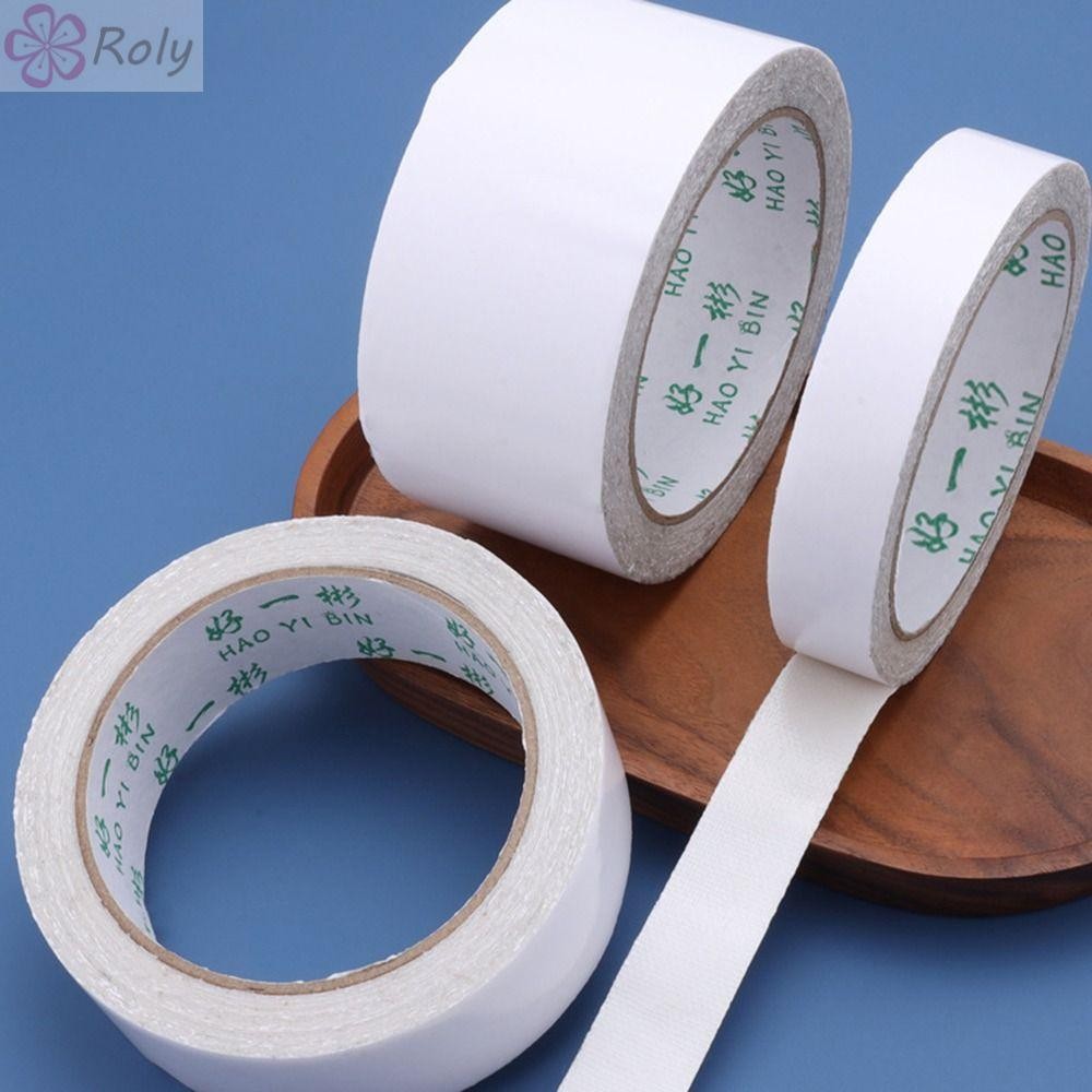 ROLY 10Yards Hot Melt เทปสองด้าน,ผ้าไม่ทอไม่ต้องเย็บเทป Hem, เหล็กทนทานความร้อน Fastener Bond ครัวเร