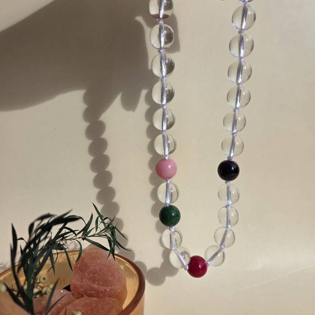 (WELRY.acc) พร้อมส่ง สร้อยคอคริสตัลใส รุ่น Nira - รูปที่ 3