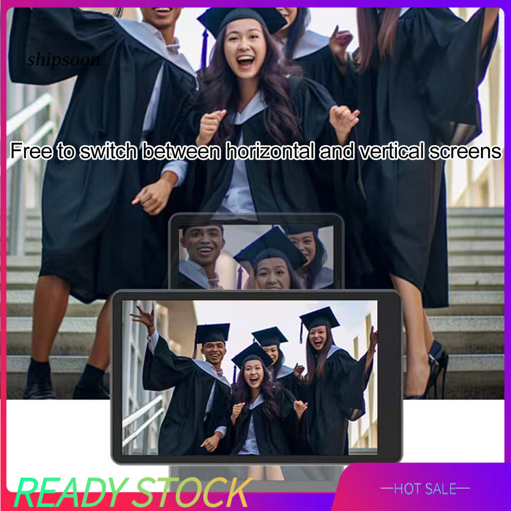 SN ที่วางโทรศัพท์ด้านหลังแม่เหล็ก Vlog Selfie Monitor หน้าจอแฮนด์ฟรี Selfie Vlog Monitor พร้อมที่วาง