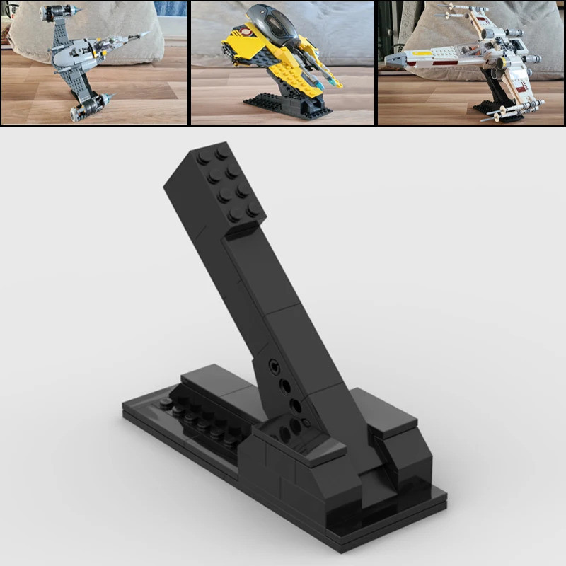 ใหม่53ชิ้น มอค ขาตั้งจอแสดงผลสากล(เฉพาะวงเล็บ) สําหรับ75325 75301 76107 7256 76901 76897ความคิดเด็กข