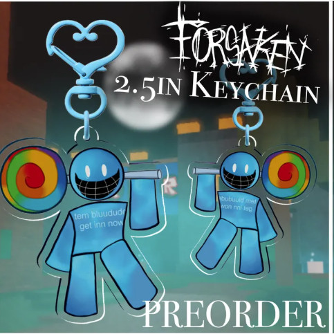 REORDER Forsaken 2.5in พวงกุญแจ Bluud-KeyShop
