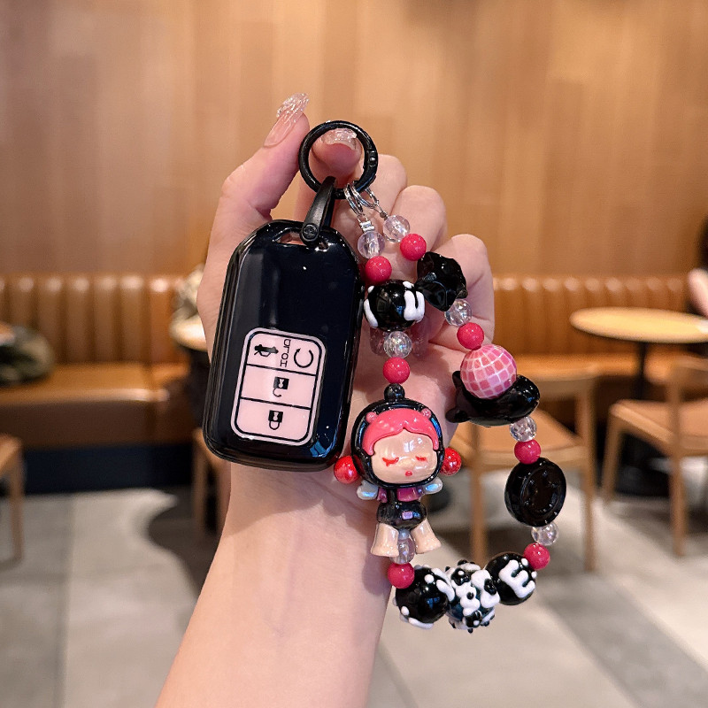 ห้างสรรพสินค้าโว๊ก !สําหรับ Honda ใหม่ฝาครอบกุญแจรถสําหรับ Honda Civic CRV BRV City Accord 2014 ถึง 2020 พวงกุญแจ Honda รถอุปกรณ์เสริม