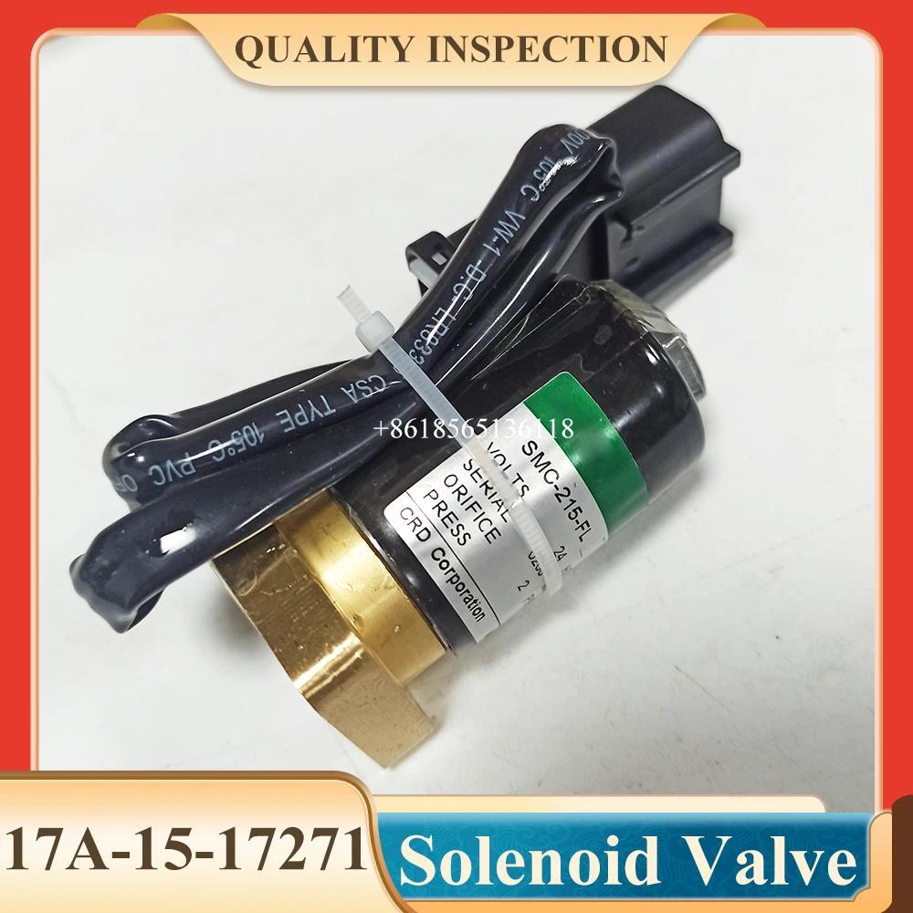 561-15-47510 17A-15-17271 561-15-47210 Solenoid วาล์วสําหรับล้อ Loader WA380-3 WA600-3 WA700-1 WA800