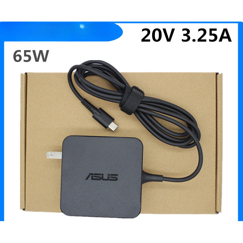 อัสซุส Lingyao 14 U4700J U3700J แล็ปท็อปอะแดปเตอร์ Type-c สายชาร์จ 20v3.25A 65W