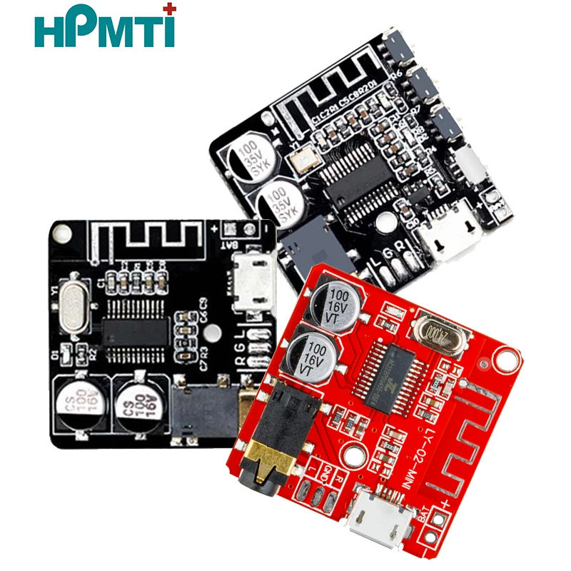 VHM-314 VHM314 บอร์ดรับสัญญาณบลูทูธบลูทูธ V5.0 V4.1 mp3 lossless ถอดรหัสสเตอริโอไร้สายโมดูลเพลง