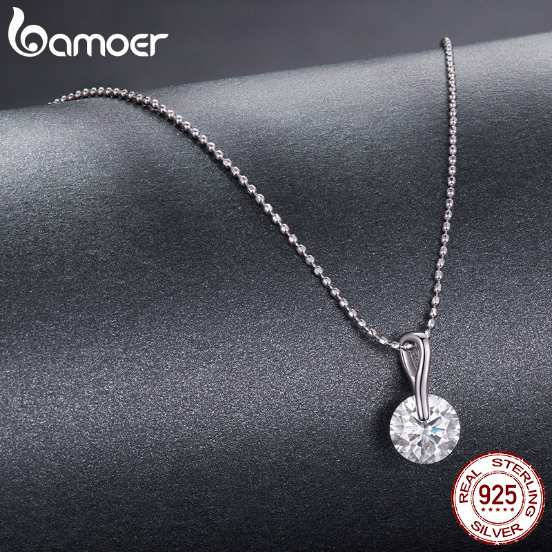 สร้อยคอกะรัตเงินแท้ 925 มอยซาไนต์ ของขวัญพิเศษสำหรับเธอ - รูปที่ 2