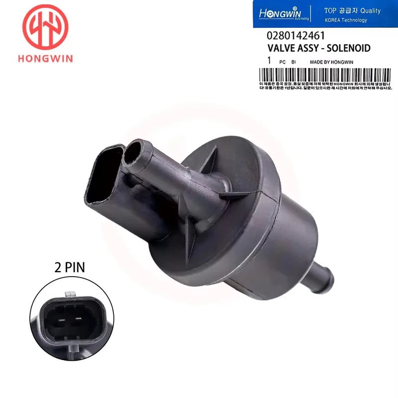 0280142461 โซลินอยด์วาล์วสูญญากาศเทอร์โบสําหรับ FORD Fiesta 1.2 16V (60KW) BER. 5P/B/1242CC 02801424