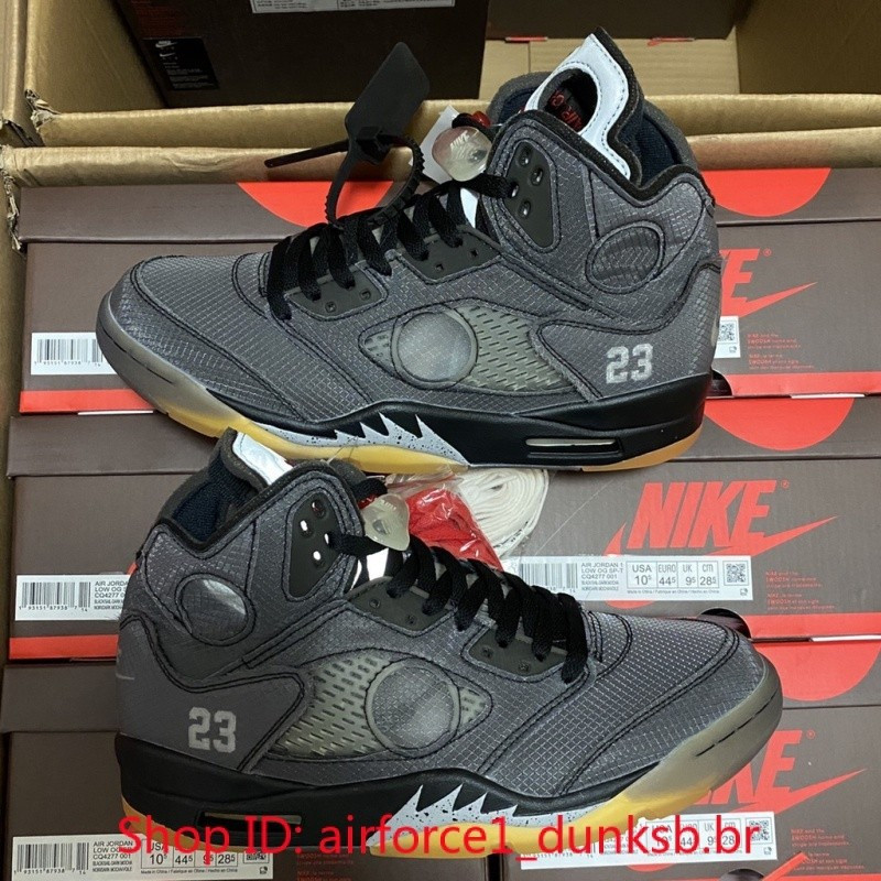 Air Jordan 5 Retro Off white black CT8480 001