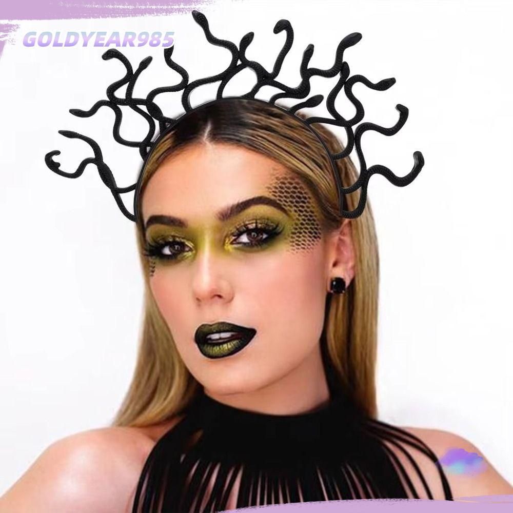 Greek Mythology วงแหวนผมสีงู สำหรับการแสดงเวทีคลาสสิกและคอสเพลย์