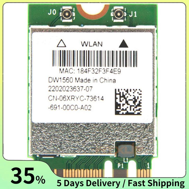 BCM94352Z DW1560 M.2 อะแดปเตอร์การ์ดไร้สาย 1200Mbps 802.11Ac 2.4 Ghz/5G 4.0 NGFF การ์ดสําหรับ OS