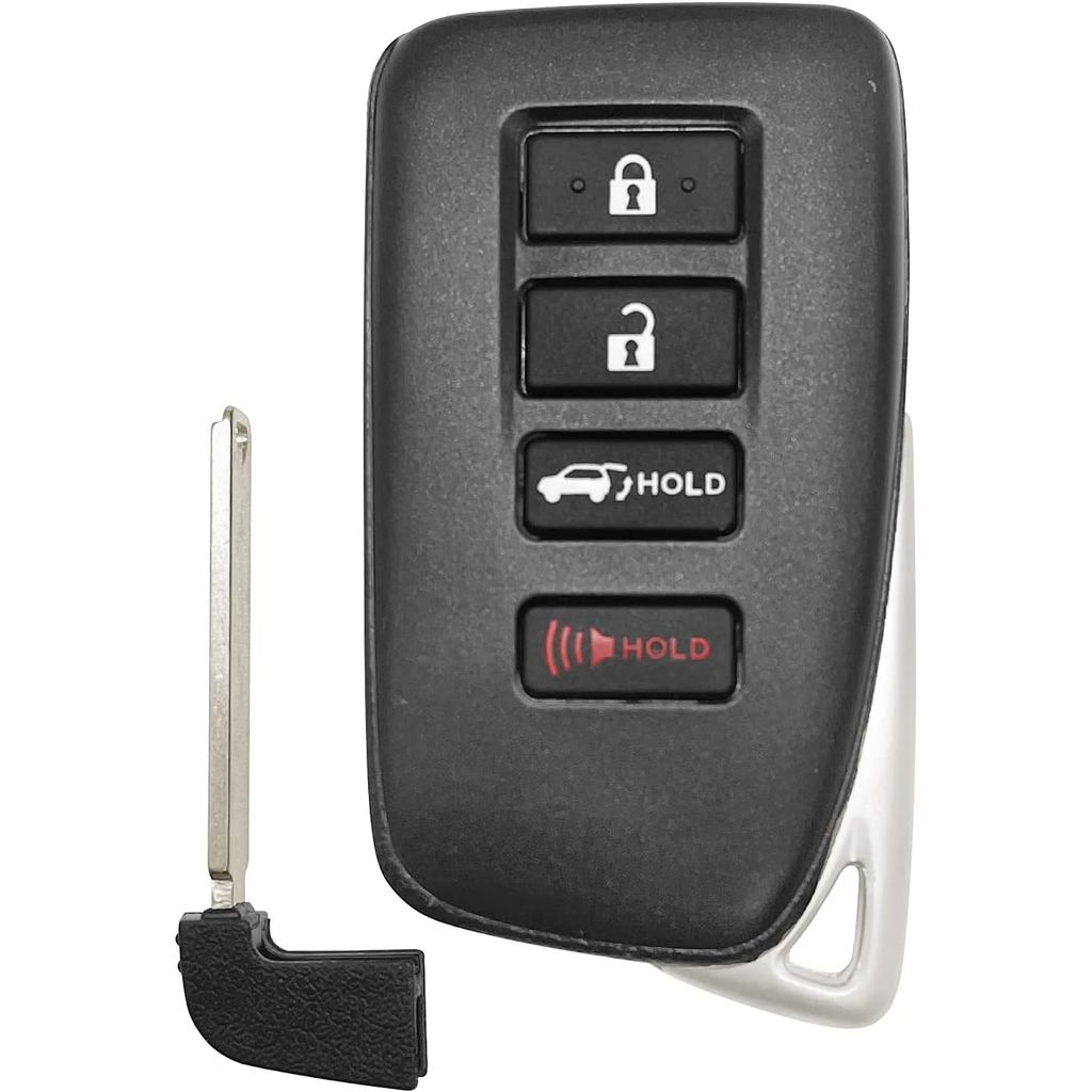 สมาร์ทคีย์สําหรับ 2015- Lexus NX200T NX300 H LX570 4-Button Remote FCCID:HYQ14FBA (AG Board 2110) ;โ