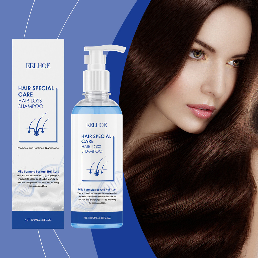 Hair Special Crae Hair Loss Shampoo สูตรมายด์สําหรับป้องกันผมร่วงให้ความชุ่มชื้น Smooth Shine 100ml
