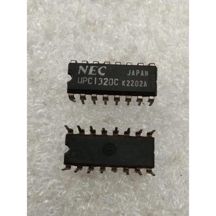IC UPC1320C UPC 1320 C สเตอริโอถอดรหัส DIP-16 - ต้นฉบับ NEC ญี่ปุ่น ...ELECTRON ELECTRON