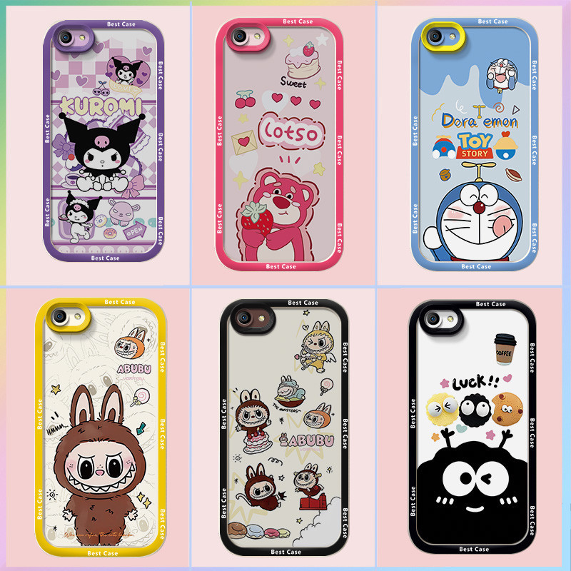 เคส Vivo Y83 เคส Vivo Y81 เคส Vivo Y81i ปลอกใช้งานร่วมกับ Kuromi Pop Mart เคสโทรศัพท์น่ารักการ์ตูนปล