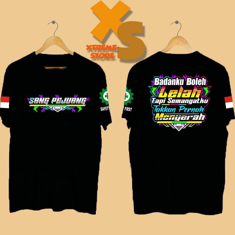 // เสื้อยืด Distro สําหรับผู้ชาย The Fighter // XTREME-STORE