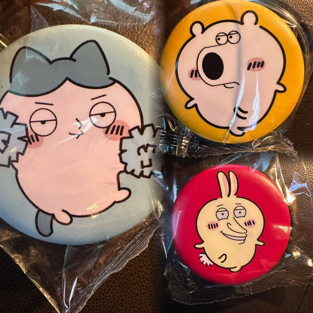 อะนิเมะอุปกรณ์ต่อพ่วง Giekawa Usa Kiyoshi ป้ายบาร์ตลก