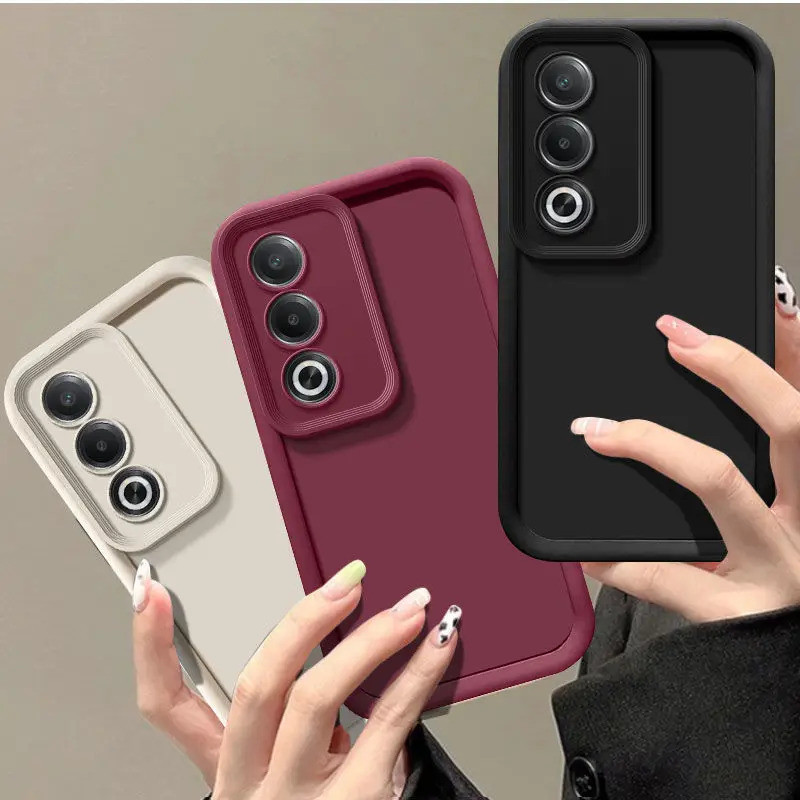 สําหรับ OPPO A3 Pro A3Pro สําหรับ Appo K12 K 12 A80 80 5G Matte เคสโทรศัพท์ปลอกผิวรู้สึกป้องกันกันกร