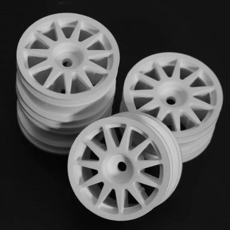 4pcs 42mm พลาสติก Racing ล้อ 51237 สําหรับ RC รถ TAMIAY M03 M04 M05 MB01 MF01 XM01 SW01 T301 1/14 MJ