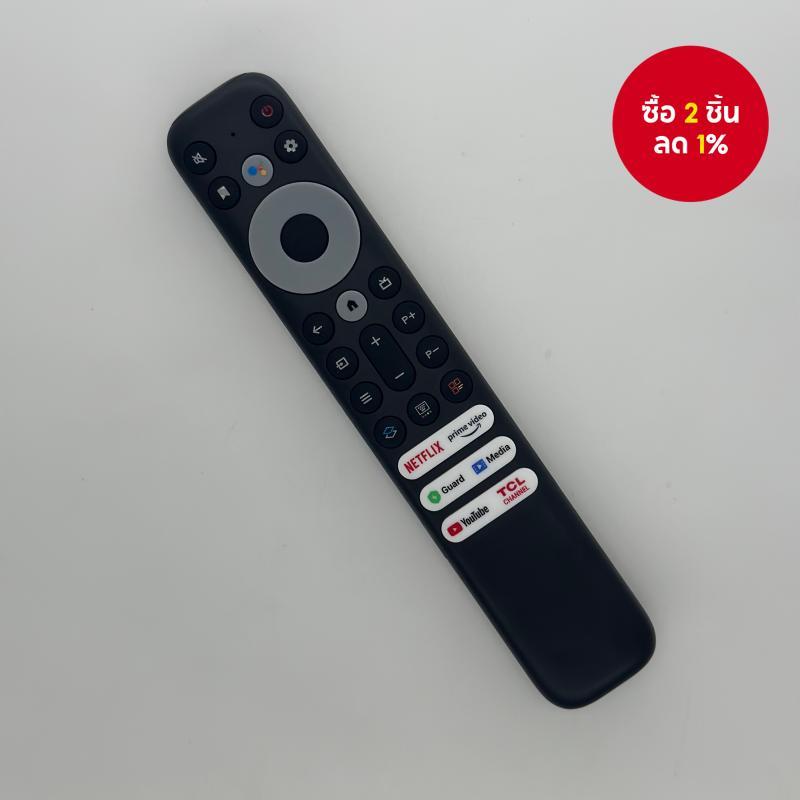 ฟังก์ชั่นเสียง RC902V FMR4 Universal Remote สําหรับทีวี TCL Mini-LED QLED 4K UHD สมาร์ท Android TVs