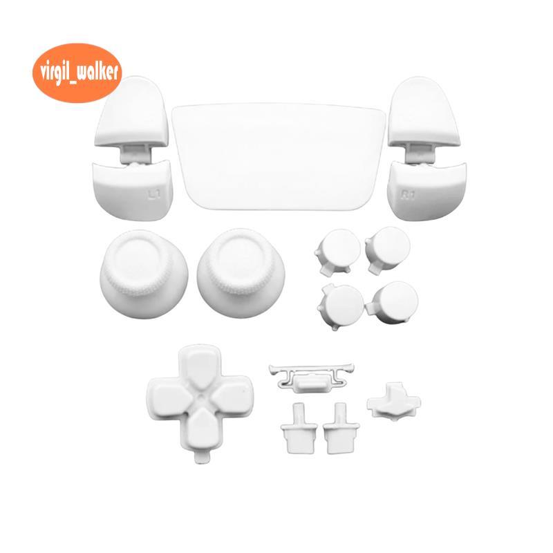 1 ชุดปุ่มเต็มรูปแบบสําหรับ 5 3.0 Thumb Sticks จอยสติ๊กหมวก L1 R1 L2 R2 D-Pad สําหรับ V3 Controller B
