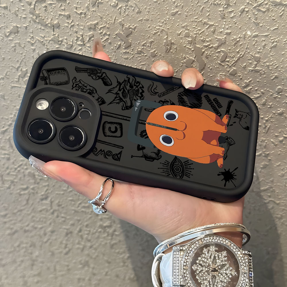 การ์ตูน Chainsaw Man Pochita สําหรับ Samsung Galaxy A73 A56 A55 A54 A53 A52 A36 A35 A34 A33 A32 A26 