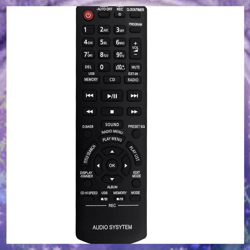 N2QAYB000637 รีโมทคอนโทรลสําหรับระบบเสียง SA-AKX32PH-K SA-AKX32PN-K SA-AKX32PR-K SA-AKX54PH-K SA-AKX