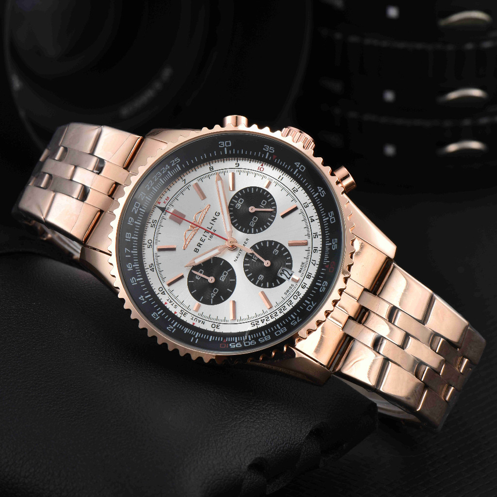 Breitling Men Quartz Steel Centennial to Swiss Fashion 2025 Casual Movement Esp Watch Band All Eyes 